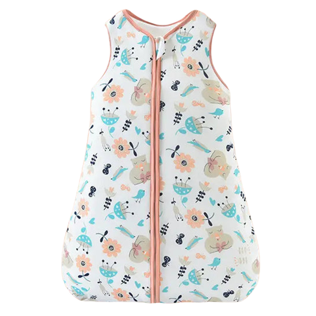 Floral Dreamer: Baby Quilt & Vest Sleeping Bag Set