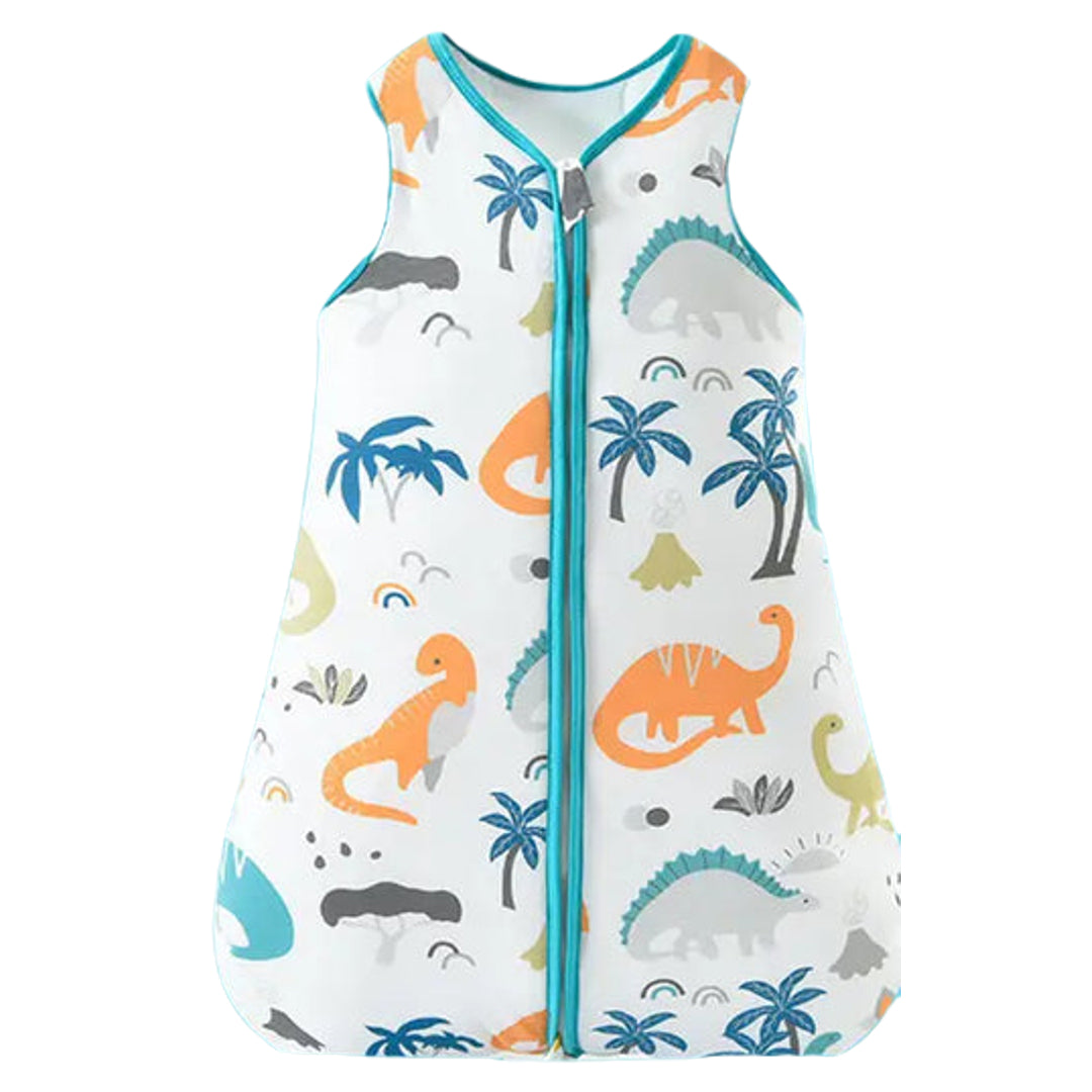 Dino Dreams: Baby Quilt & Vest Sleeping Bag Set