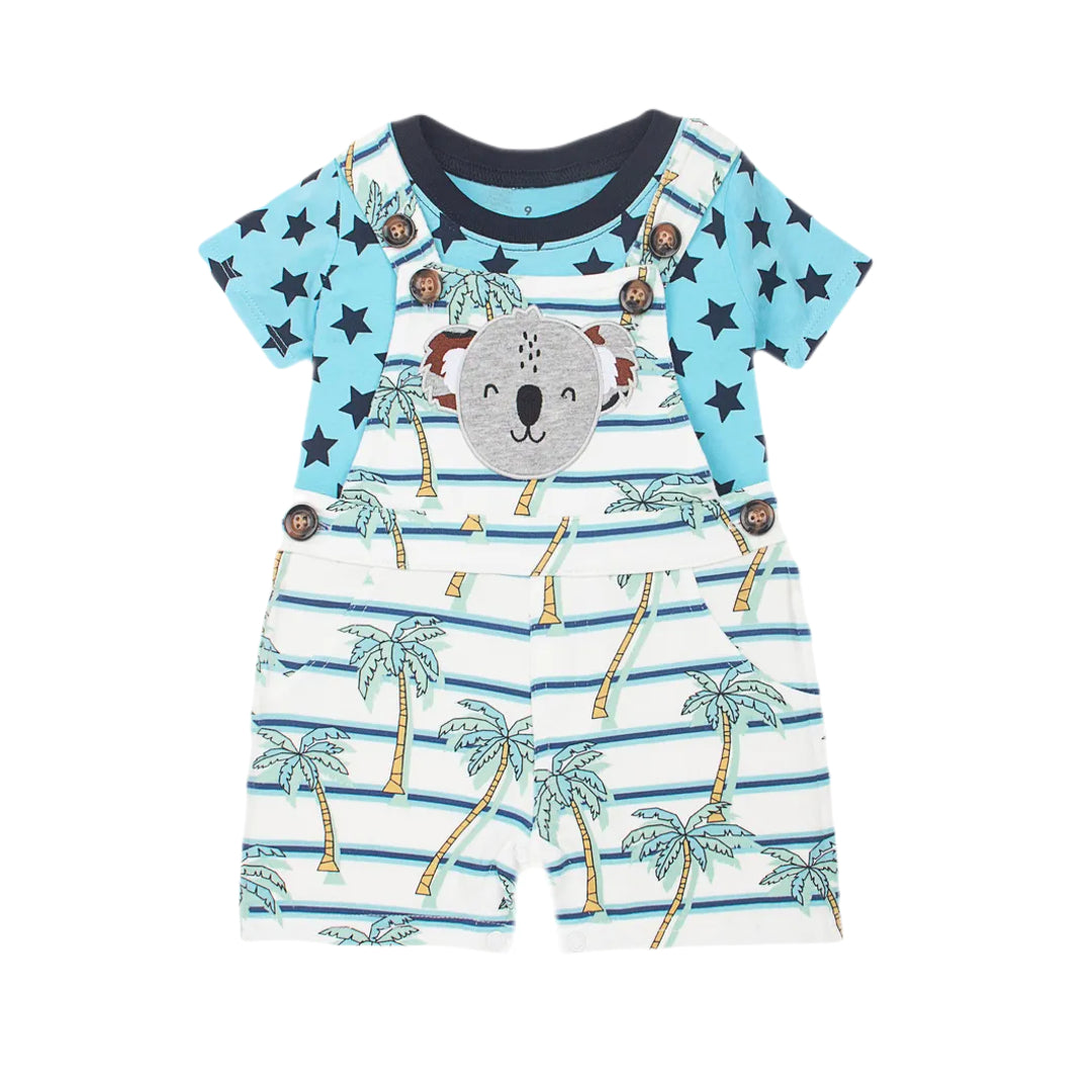 Lullaby Threads : Koala Dreams: Baby Overall Sets and Rompers with Starry Delights