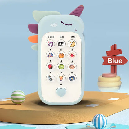 Baby Phone Toy with Music and Teether