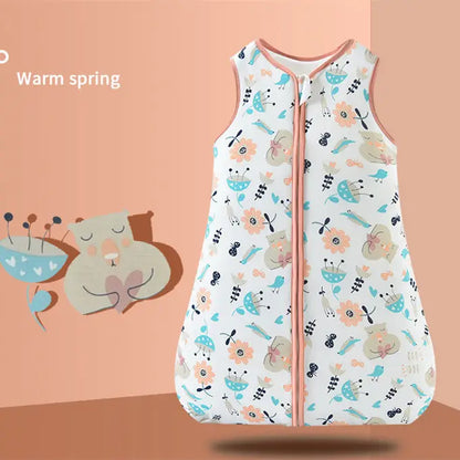 Floral Dreamer: Baby Quilt & Vest Sleeping Bag Set