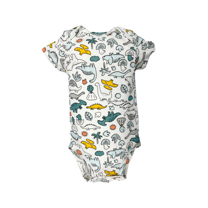 Jurassic Park Baby Bodysuit - White